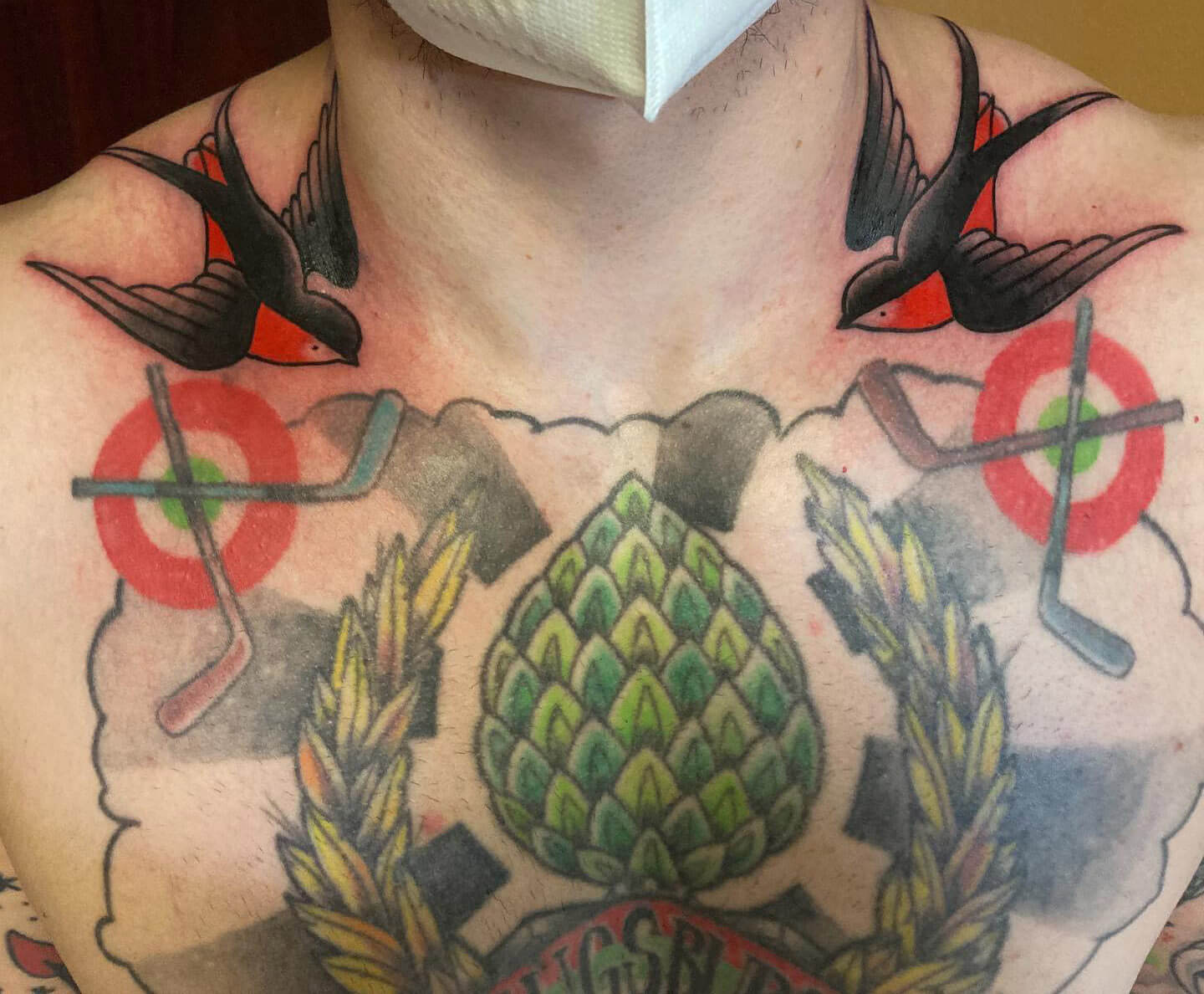 Artichoke Tattoo on the Chest 4 Artichoke Tattoo: Everything You Need To Know (30+ Cool Design Ideas)