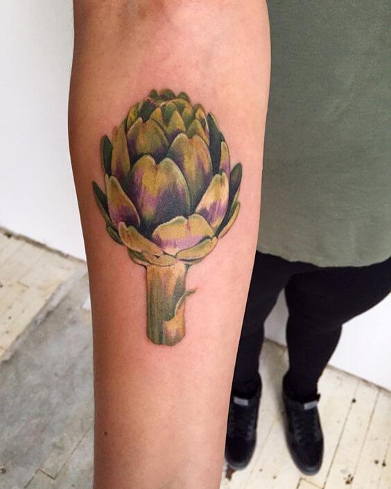 Artichoke Tattoos on the Arm 3 Artichoke Tattoo: Everything You Need To Know (30+ Cool Design Ideas)
