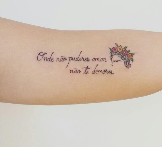 Frases Frida Kahlo Tattoo 3 80+ Famous Frida Kahlo Tattoo Designs (Inspirational, Meaningful And Meaningless)