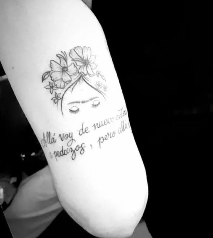 Frases Frida Kahlo Tattoo 8 80+ Famous Frida Kahlo Tattoo Designs (Inspirational, Meaningful And Meaningless)