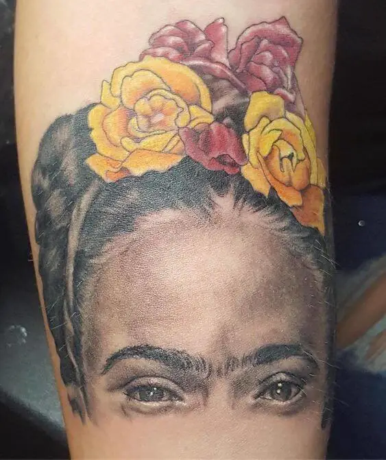Frida Kahlo Eyebrow Tattoo