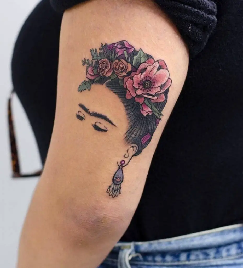 Frida Kahlo Eyebrow Tattoo