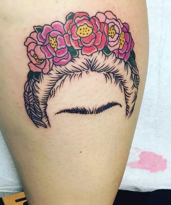 Frida Kahlo Eyebrow Tattoo 80+ Famous Frida Kahlo Tattoo Designs (Inspirational, Meaningful And Meaningless)