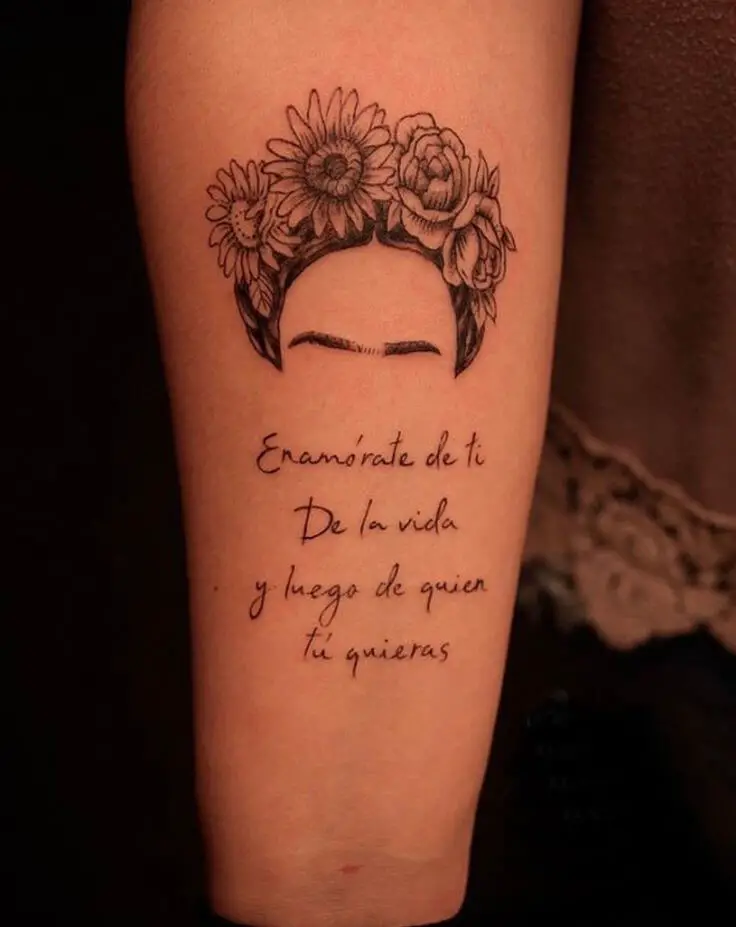Frida Kahlo Tattoo Quotes 2 80+ Famous Frida Kahlo Tattoo Designs (Inspirational, Meaningful And Meaningless)