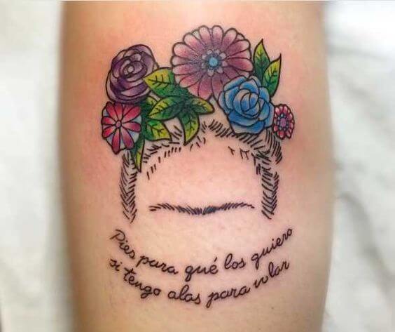 Frida Kahlo Tattoo Quotes 5 1 80+ Famous Frida Kahlo Tattoo Designs (Inspirational, Meaningful And Meaningless)