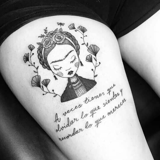 Frida Kahlo Tattoo Quotes 7 1 80+ Famous Frida Kahlo Tattoo Designs (Inspirational, Meaningful And Meaningless)