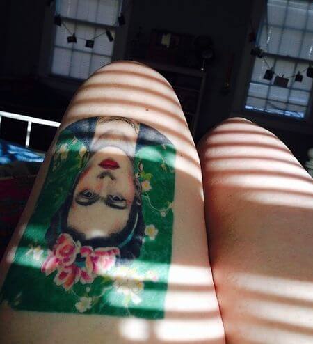 Frida Kahlo Tattoo on Thigh 9 80+ Famous Frida Kahlo Tattoo Designs (Inspirational, Meaningful And Meaningless)