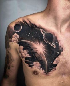 50+ Space Tattoo Design Ideas (For Men & Women): Meaning And Meaning Of The Tattoo
