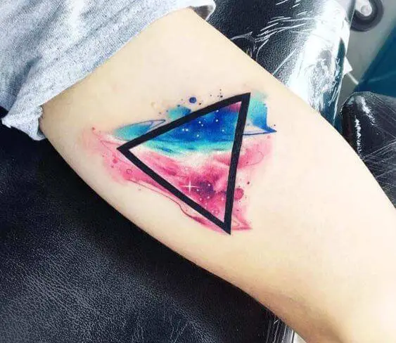 Space Tattoo Triangle 50+ Space Tattoo Design Ideas (For Men & Women): Meaning And Meaning Of The Tattoo