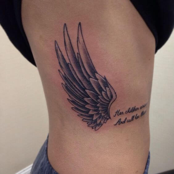 Angel Wing Tattoos on Rib 2 Top 20 Angel Wings Tattoo Design: Find Your Perfect Angel Wings Tattoo