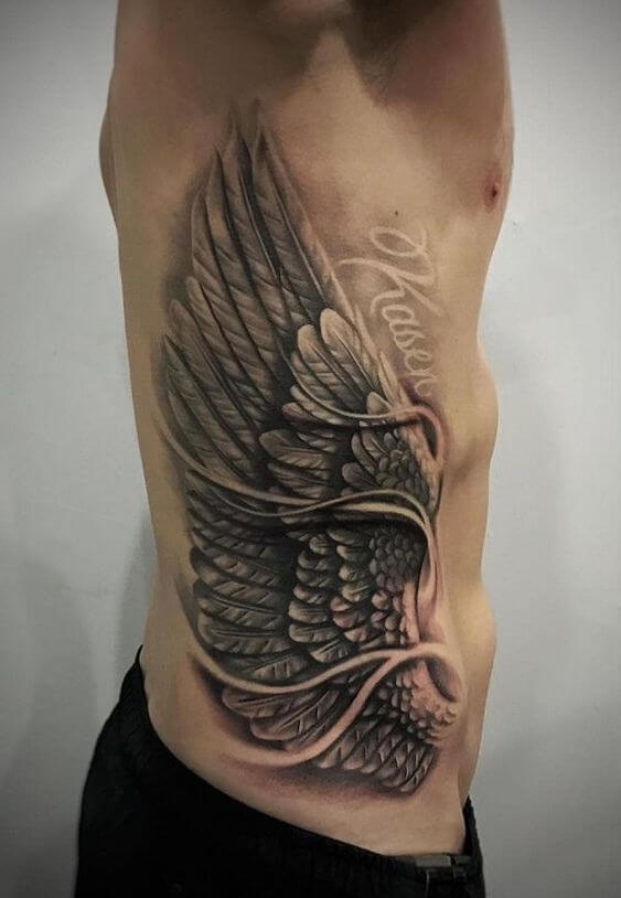 Angel Wing Tattoos on Rib 4 Top 20 Angel Wings Tattoo Design: Find Your Perfect Angel Wings Tattoo