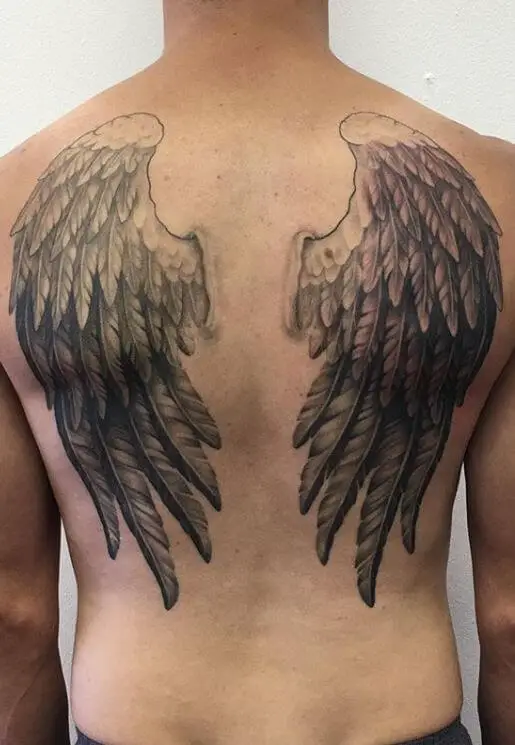 Angel Wings Back Tattoo 3 Top 20 Angel Wings Tattoo Design: Find Your Perfect Angel Wings Tattoo
