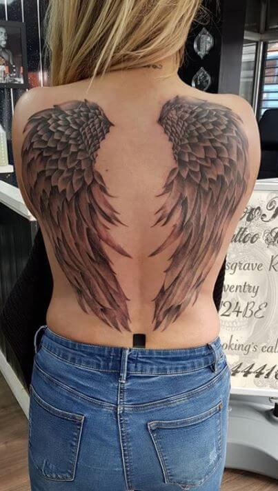 Angel Wings Back Tattoo Top 20 Angel Wings Tattoo Design: Find Your Perfect Angel Wings Tattoo