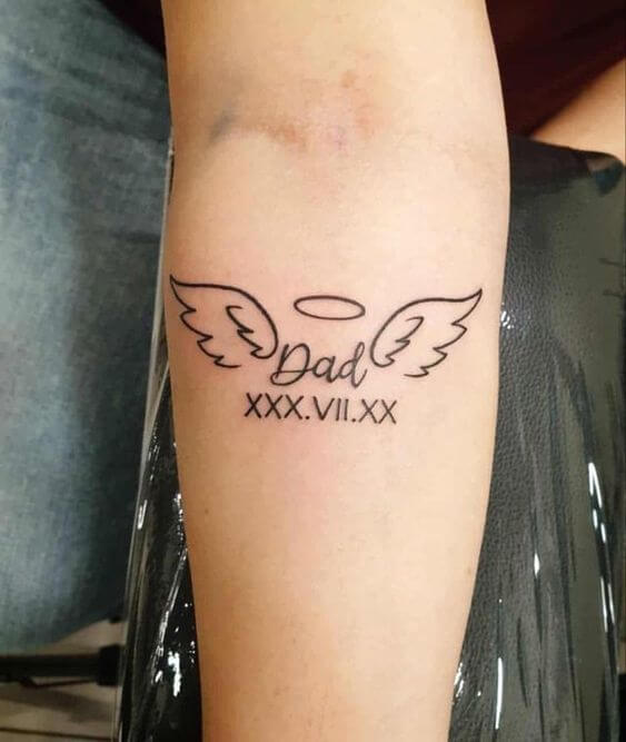Angel Wings Memorial Tattoo 4 Top 20 Angel Wings Tattoo Design: Find Your Perfect Angel Wings Tattoo