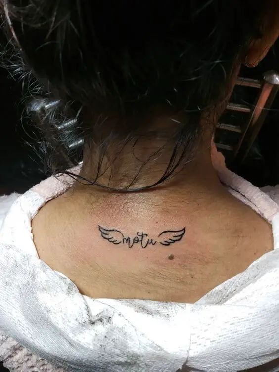 Angel Wings Name Tattoo 3 Top 20 Angel Wings Tattoo Design: Find Your Perfect Angel Wings Tattoo