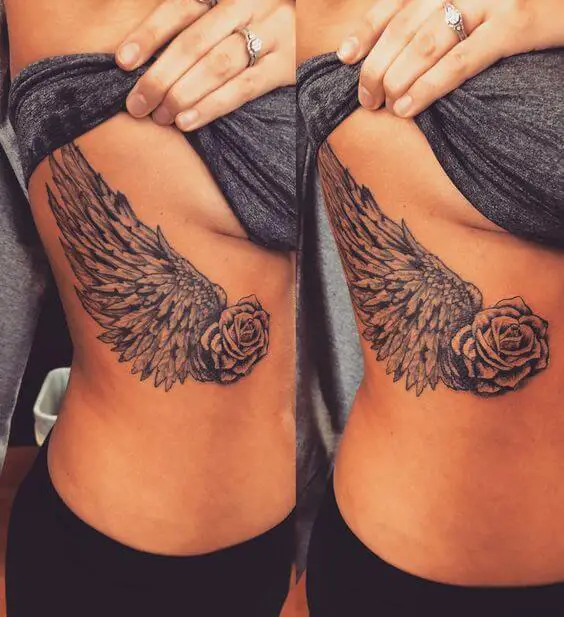 Angel Wings Rose Tattoo Top 20 Angel Wings Tattoo Design: Find Your Perfect Angel Wings Tattoo