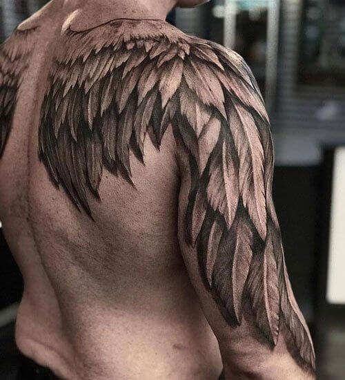 Angel Wings Shoulder Tattoo Top 20 Angel Wings Tattoo Design: Find Your Perfect Angel Wings Tattoo