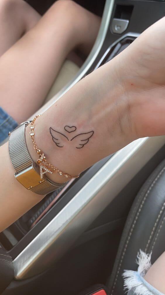 Angel Wings Small Tattoo 1 Top 20 Angel Wings Tattoo Design: Find Your Perfect Angel Wings Tattoo
