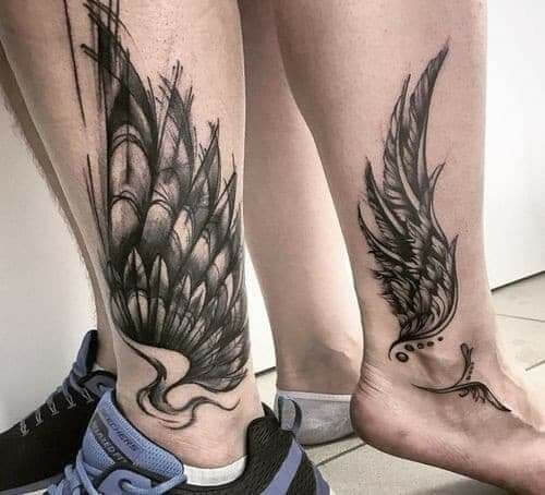 Angel Wings Tattoo on Ankle 2 Top 20 Angel Wings Tattoo Design: Find Your Perfect Angel Wings Tattoo