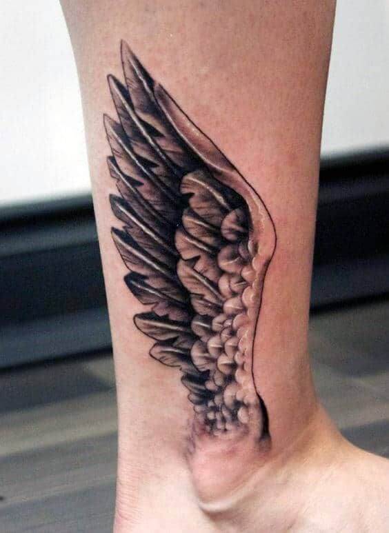 Angel Wings Tattoo on Ankle 3 Top 20 Angel Wings Tattoo Design: Find Your Perfect Angel Wings Tattoo