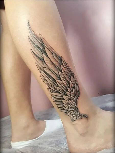 Angel Wings Tattoo on Ankle Top 20 Angel Wings Tattoo Design: Find Your Perfect Angel Wings Tattoo
