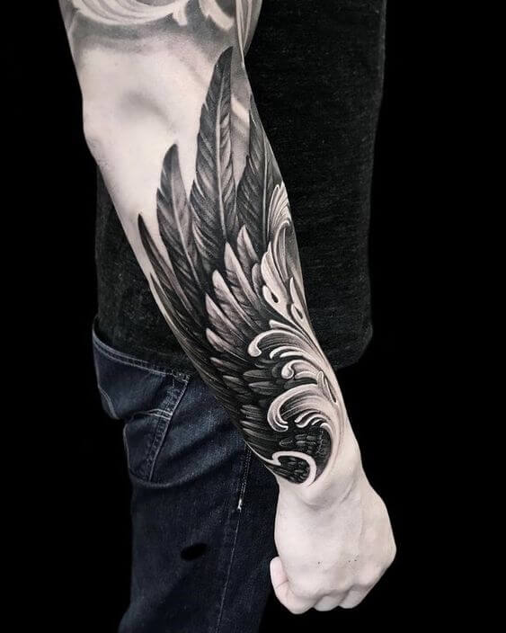 Angel Wings Tattoo on Arm 6 Top 20 Angel Wings Tattoo Design: Find Your Perfect Angel Wings Tattoo