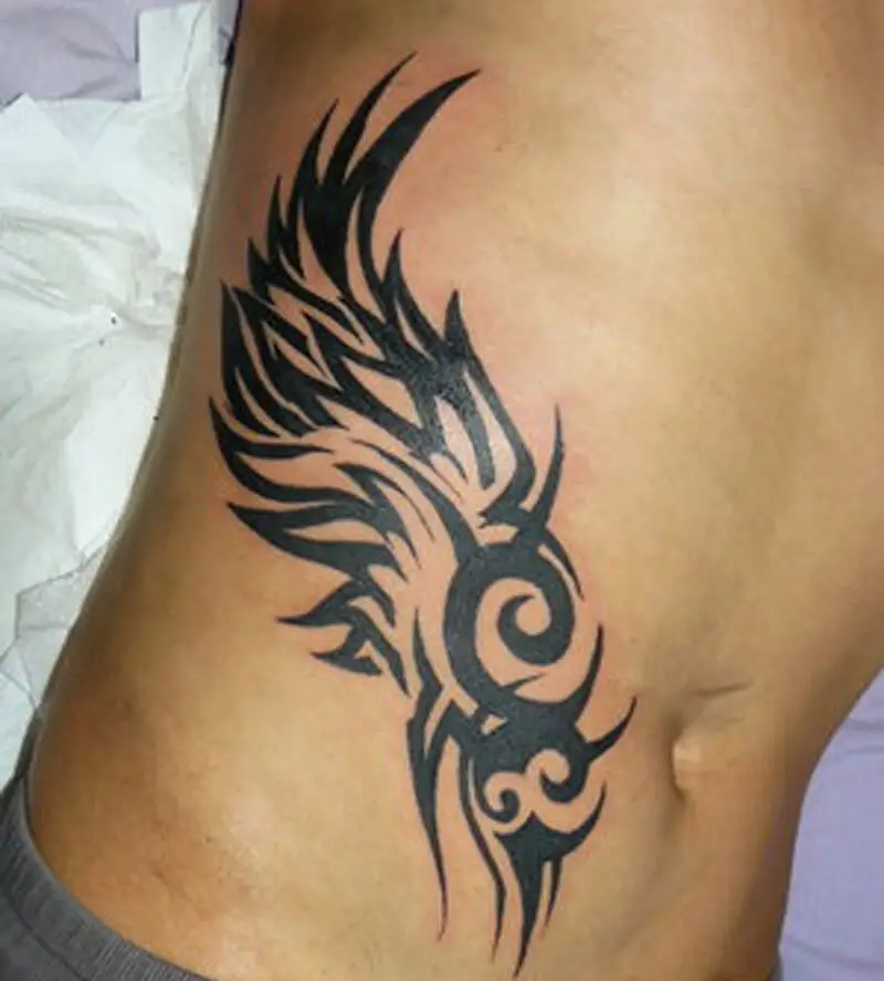 Angel Wings Tribal Tattoo 2 Top 20 Angel Wings Tattoo Design: Find Your Perfect Angel Wings Tattoo