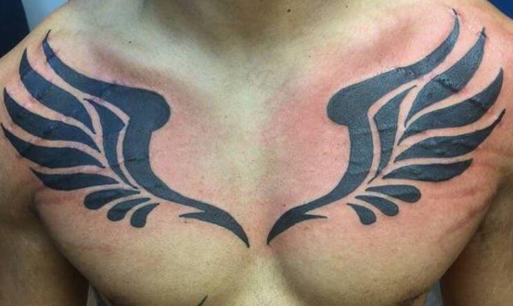 Angel Wings Tribal Tattoo 6 Top 20 Angel Wings Tattoo Design: Find Your Perfect Angel Wings Tattoo