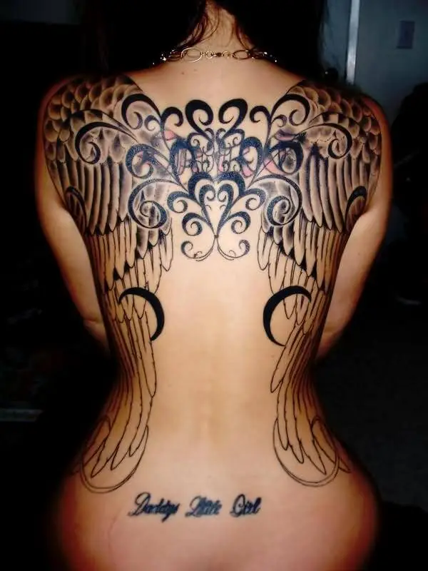 Angel Wings Tribal Tattoo Top 20 Angel Wings Tattoo Design: Find Your Perfect Angel Wings Tattoo