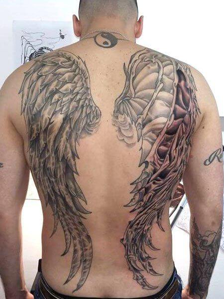 Angel and Demon Wings Tattoo Top 20 Angel Wings Tattoo Design: Find Your Perfect Angel Wings Tattoo