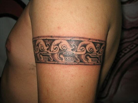 Aztec Armband Tattoo 2 66+ Aztec Tattoo Designs That Will Make Your Heart Beat Faster