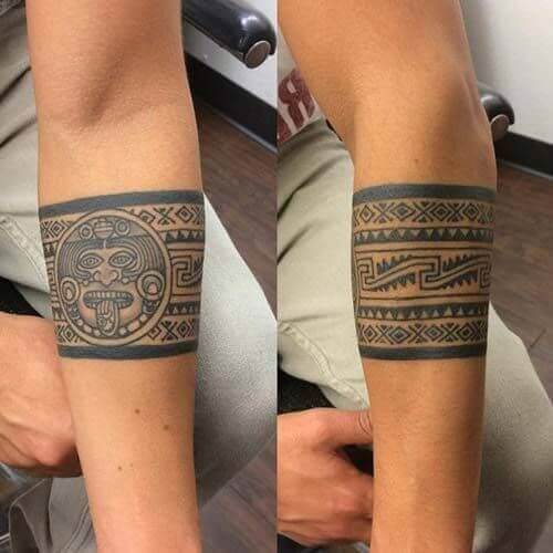 Aztec Armband Tattoo 66+ Aztec Tattoo Designs That Will Make Your Heart Beat Faster