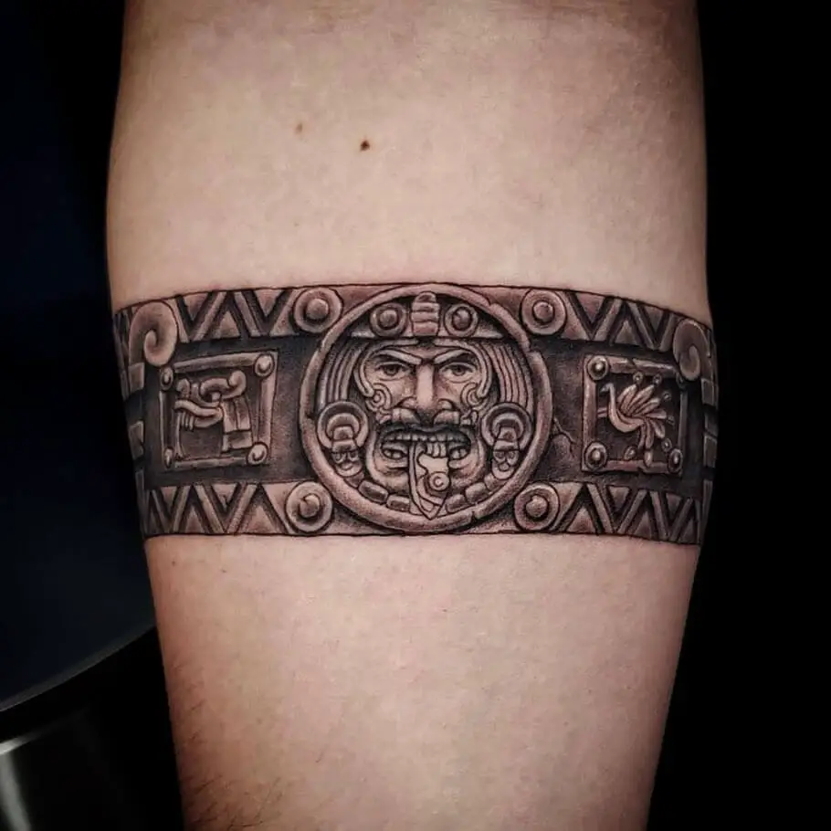 Aztec Band Tattoo 2 66+ Aztec Tattoo Designs That Will Make Your Heart Beat Faster
