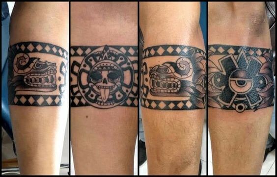 Aztec Band Tattoo 3 66+ Aztec Tattoo Designs That Will Make Your Heart Beat Faster