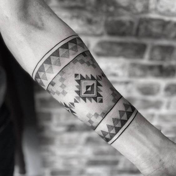 Aztec Band Tattoo 66+ Aztec Tattoo Designs That Will Make Your Heart Beat Faster