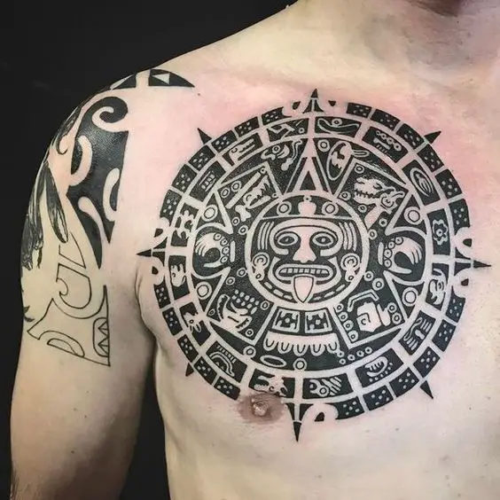 Aztec Calendar Tattoo 5 66+ Aztec Tattoo Designs That Will Make Your Heart Beat Faster