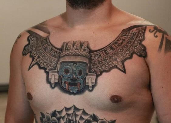 Aztec Collar Tattoos 66+ Aztec Tattoo Designs That Will Make Your Heart Beat Faster