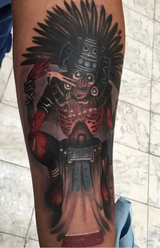 Aztec Demon Tattoo 66+ Aztec Tattoo Designs That Will Make Your Heart Beat Faster