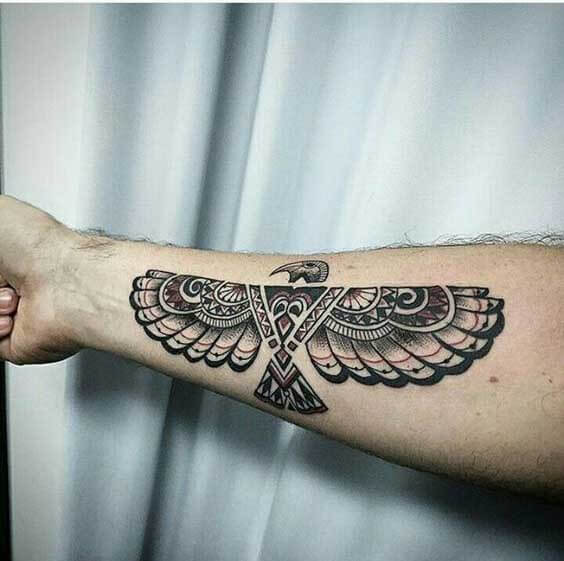 Aztec Eagle Tattoo 2 66+ Aztec Tattoo Designs That Will Make Your Heart Beat Faster