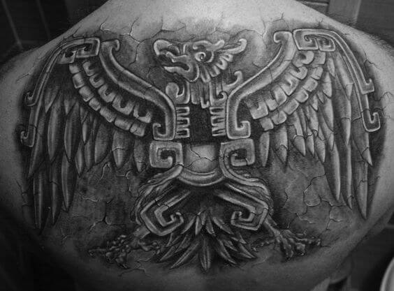 Aztec Eagle Tattoo 3 66+ Aztec Tattoo Designs That Will Make Your Heart Beat Faster