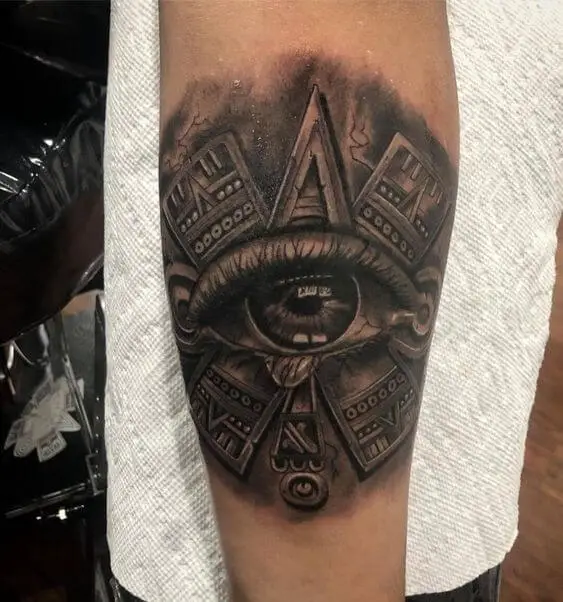 Aztec Eye Tattoo 66+ Aztec Tattoo Designs That Will Make Your Heart Beat Faster