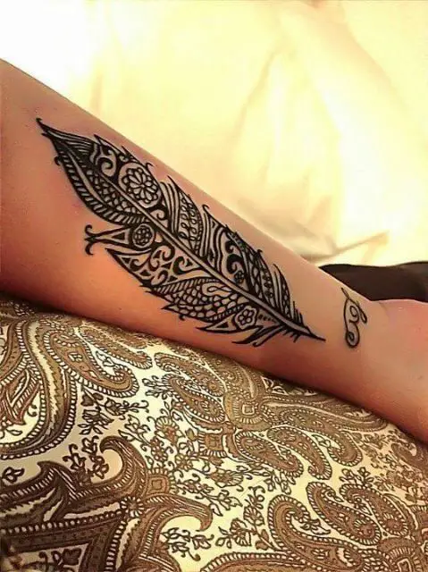 Aztec Feather Tattoo 66+ Aztec Tattoo Designs That Will Make Your Heart Beat Faster