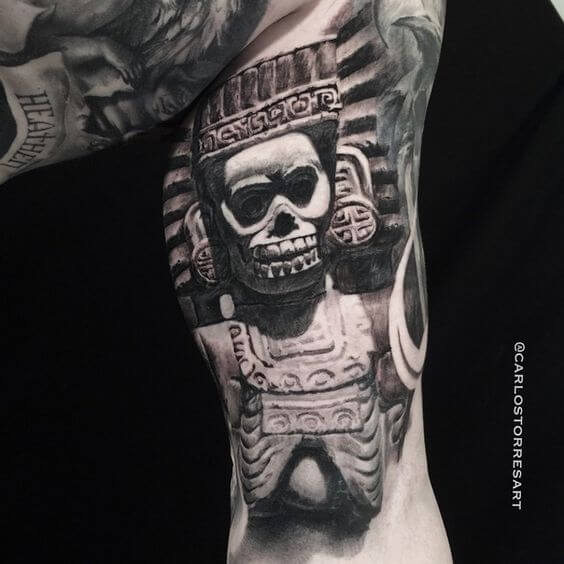 Aztec God Of Death Tattoo 66+ Aztec Tattoo Designs That Will Make Your Heart Beat Faster