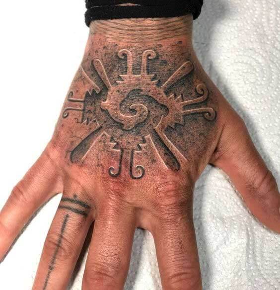 Aztec Hand Tattoo 3 66+ Aztec Tattoo Designs That Will Make Your Heart Beat Faster