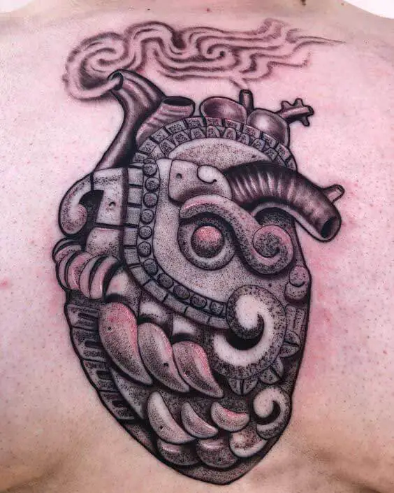 Aztec Heart Tattoo 66+ Aztec Tattoo Designs That Will Make Your Heart Beat Faster