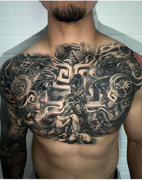 Aztec Jaguar Warrior Tattoo 66+ Aztec Tattoo Designs That Will Make Your Heart Beat Faster