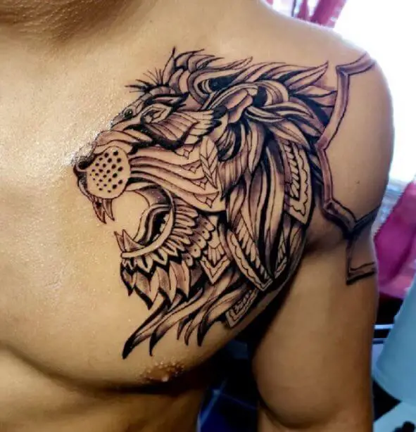 Aztec Lion Tattoo 2 66+ Aztec Tattoo Designs That Will Make Your Heart Beat Faster