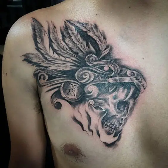 Aztec Quetzalcoatl Tattoo 2 66+ Aztec Tattoo Designs That Will Make Your Heart Beat Faster