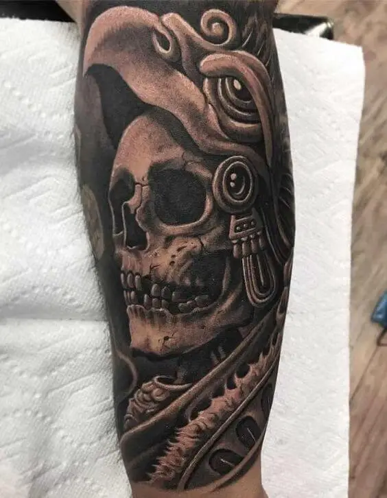 66+ Aztec Tattoo Designs That Will Make Your Heart Beat Faster - Inked Celeb