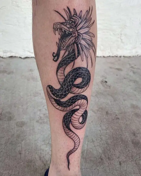 Aztec Snake Tattoo 2 66+ Aztec Tattoo Designs That Will Make Your Heart Beat Faster